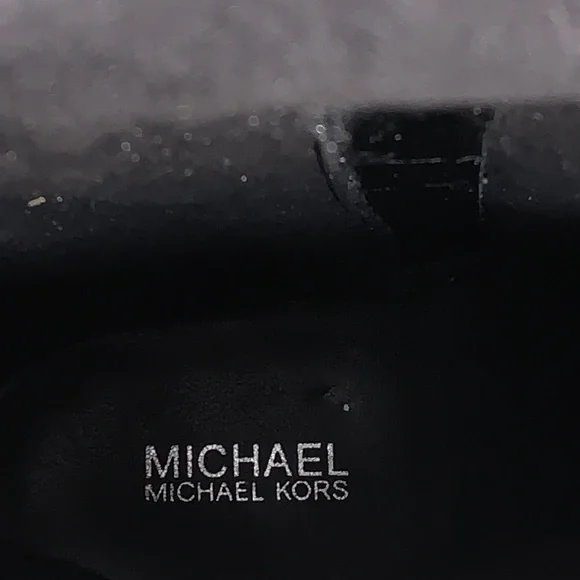 Michael Kors Black Moto Boots with Buckles NEW IN BOX !! - Picture 9 of 14